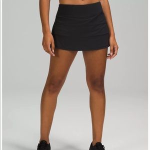 lulu lemon pace rival mid-rise skirt